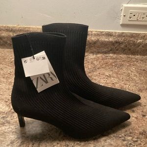 Zara. Stretch boots. Size 37